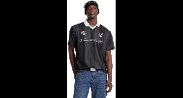 Guess Jeans Soccer Korte Mouw Poloshirt Zwart S Man