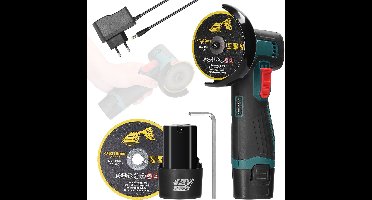 inch elektrische slijpmachine met borstelmotor, multifunctionele haakse slijpmachine, draagbare lithiumsnijder, elektrisch gereedschap voor het polijsten van keramische tegels, hout, steen en staal