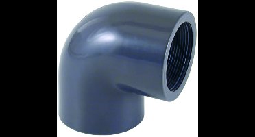 PVC-U 90°Bocht IG 3/4" PN10