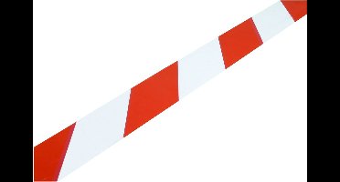 Starx afzetlint - 20 m - rood/wit