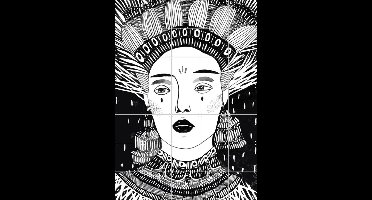 IXXI Black and White Mood, Sasha Ignatiadou - 100 x 140 cm - Gratis ophangtool - Grote wanddecoratie en posters - Grafisch Ontwerp, Illustraties, Line