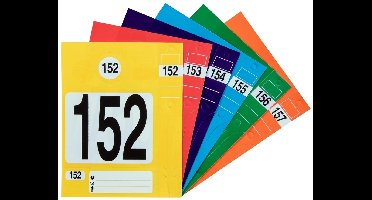 Autosleutel Identificatie Set - 300 stuks - Geel