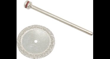 Donau Elektronik 1635 Diamanten doorslijpschijf Diameter 22 mm Metaal, Glas, Epoxide 1 stuk(s)