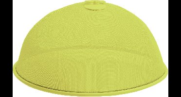 Cosy @ Home - Metalen vliegenkap/voedselkap - groen - rond - D35 x H16 cm - Afdek kappen