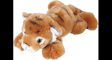 Ravensden Knuffel Tijger - pluche - bruin - 25 cm - knuffeldieren