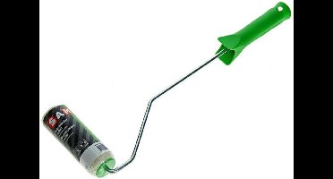 SAM parketlakroller dubbeldik met beugel - 12 cm.