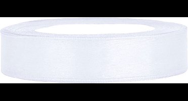 Satijn Lint Wit - 25 Meter