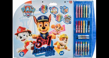 Paw Patrol - Hobbypakket - 5-in-1 Kleurset - 113 delig - 52x38 cm