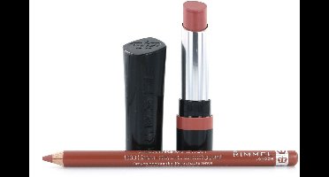 Rimmel The Only 1 Lipstick - 760 Ain't No Other (+ Lasting Finish Lipliner - 050 Tiramisu)