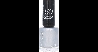 Rimmel London 60 Seconds Flip Flop Fashion Nagellak - 814 Chrome Hunter - Zilver