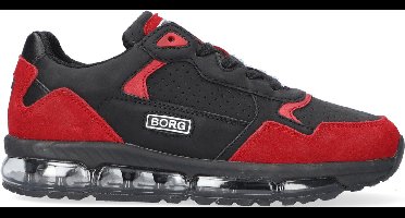 Bjorn Borg X500 Prf Blk Lage sneakers - Jongens - Rood - Maat 31