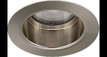 IP65 LED Inbouwspot Ylva -Rond RVS Look -Extra Warm Wit -Dimbaar 4W -Philips