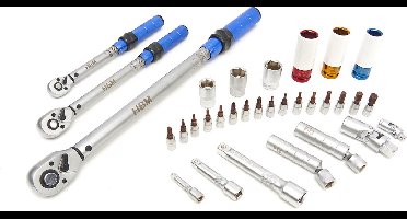 32 Delige Professionele Momentsleutelset Van 5 tot 220 NM