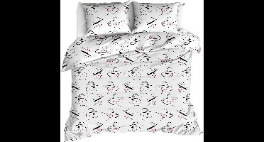 Moodit Dekbedovertrek Odil Rachelle - Lits Jumeaux - 240 x 220 cm - Katoen