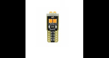 2x T10 LED - CANBUS - Extra fel - 6SMD - 12V - Oranje