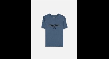 DC Comics Wonder Woman - Truth Compassion Strength Dames T-shirt - S - Blauw