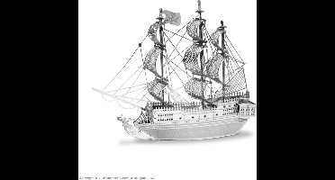 Metal Earth Modelbouw 3D Piratenschip - Metaal