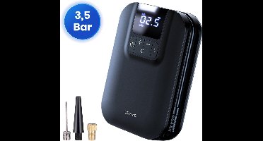 USAMS® Elektrische Fietspomp - Draagbare Luchtcompressor - Auto/Zwembad/Ballen/Luchtbed - Zwart