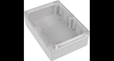 TRU COMPONENTS TC-7910964 Universele behuizing 177 x 126 x 56 ABS-PC Grijs 1 stuk(s)