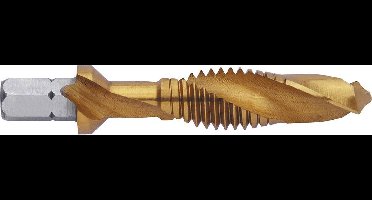 Exact 5923 Combinatietapboor Metrisch M5 0.8 mm Rechtssnijdend DIN 3126 HSS 1 stuk(s)