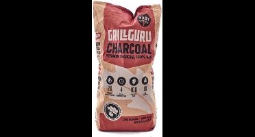 Grill Guru Kamado Charcoal Oak 10kg - Europese Eik Houtskool - Premium Kwaliteit voor Jouw BBQ
