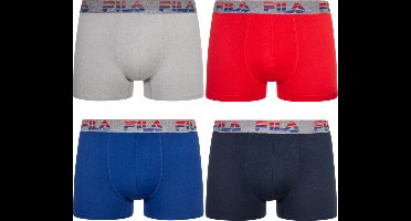 FILA - boxershort heren - 4 stuks - maat M - model 1 - onderbroeken heren