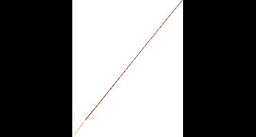 TRU COMPONENTS 1567810 Draad LiFY 1 x 0.25 mm² Rood 100 m