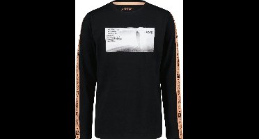 4PRESIDENT T-shirt jongens - Black - Maat 116