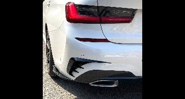Geschikt voor Bmw 3 serie G20 G28 Shark Canard Spoiler M3 Pack Styling Bumper pakket achterbumper 320 330
