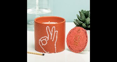 Impressions Geurkaars - It's OK (koraal) van Paddywax