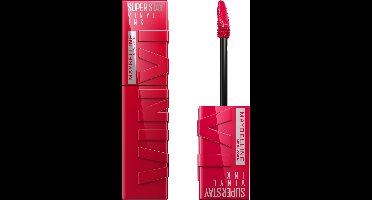 Maybelline New York - SuperStay Vinyl Ink Lipstick - 50 Wicked - Rood - Langhoudende Lippenstift - 4,2 ml