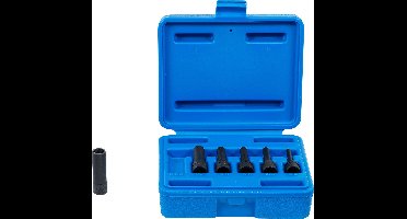 BGS Uitdraai dopsleutelset voor gloeibougie elektrode 1/4 6 delig