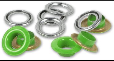Ringen met schijven 8 mm lime - Prym