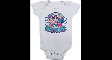 DC Comics Girlpower Baby Body Mädchen White-6 Monate