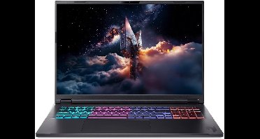 Acer Nitro 18 AI AMD AN18-61-R3AA Copilot+ PC AMD Ryzen AI 7 350 Laptop 45,7 cm (18") WQXGA 32 GB DDR5-SDRAM 1 TB SSD NVIDIA GeForce RTX 5070 Wi-Fi 6E (802.11ax) Windows 11 Home Zwart