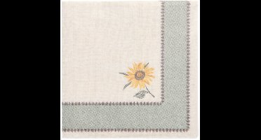 50 Servetten ROYAL Collection 1/4 vouw 40 cm x 40 cm Sunflower