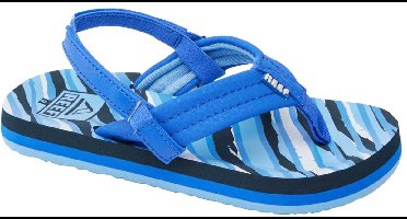 Reef Little Ahi Slippers Blauw EU 38 Jongens,Meisjes