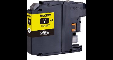 Brother LC-12EY - Inktcartridge / Geel