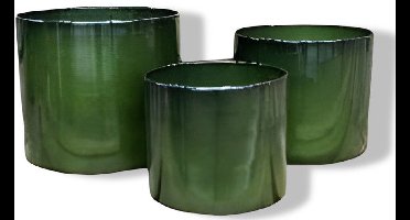 Buitengewoon de boet - Schotel Cylinder Vibrant Geel L 33x4cm