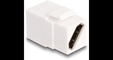 HDMI (diagonaal) Keystone module | HDMI2.1 (8K 60Hz + HDR) | wit