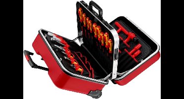 Knipex gereedschapkoffer "BIG Twin Move RED" uitgerust ...