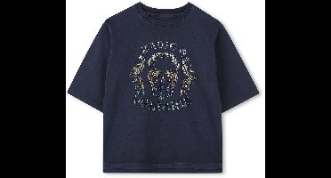 Zadig & Voltaire X60460 T-shirt Met Korte Mouwen Blauw 14 Years Meisjes