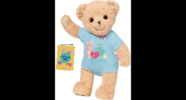 BABY born Beer - Blauw - Knuffel