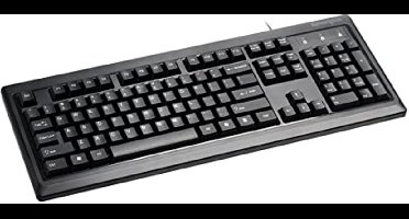 Toetsenbord met USB-kabel 150 cm - Compatibel met laptops en desktopcomputers - Italiaans QWERTY