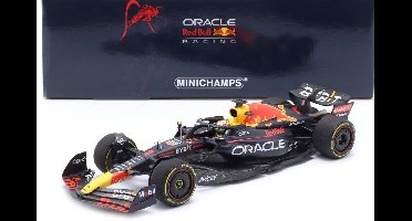 Oracle Red Bull Racing RB18 Max Verstappen Winner Mexican GP 2022 - 1:18 - Minichamps