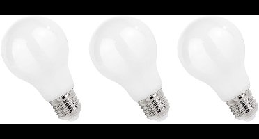 Spectrum LED Lamp E27 8.5W 230V - 950 Lumen - 2700K Warm wit - Gezellig licht - Energiezuinig - 3 stuks