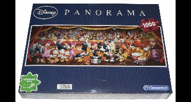 Clementoni 1000-delige Panorama Disney Orkest Puzzel