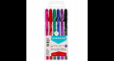 Starpak Kleuren Pennenset met Dop - Kantoor & School