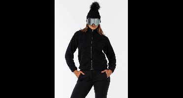 FALCON - oxitane full zip vest - Skivest dames - Zwart