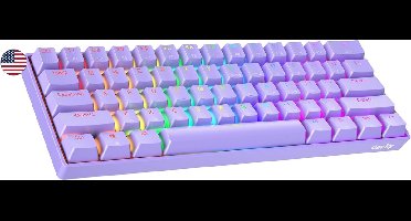 60% Hot Swap Mechanisch Gaming Toetsenbord met RGB Achtergrondverlichting voor PC en Mac